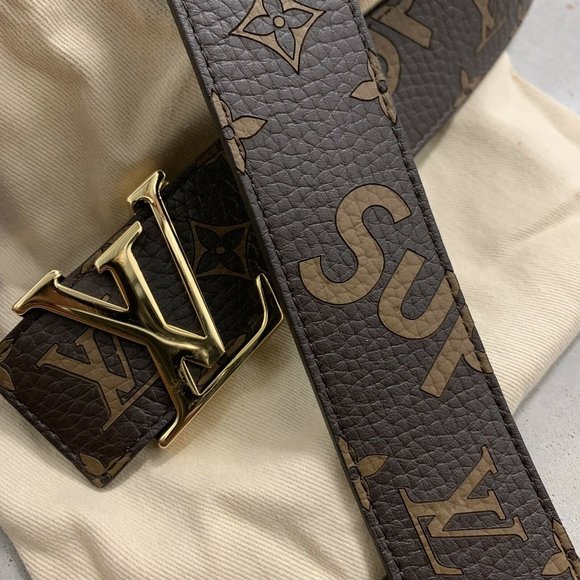 LOUIS VUITTON X SUPREME Men's LV Initiales 40MM